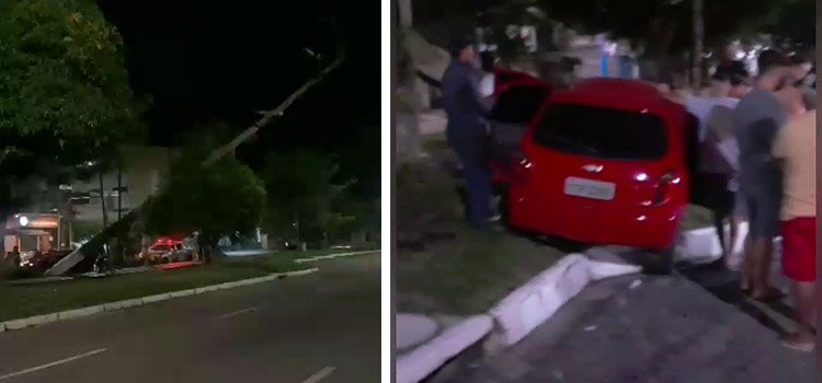 Carro Em Alta Velocidade Bate Em Poste E Jovem Morre No Marco Veja O