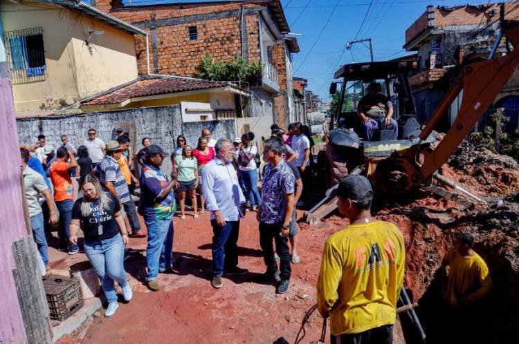 Obras De Drenagem E Pavimenta O Beneficiam Moradores Da Passagem Dos