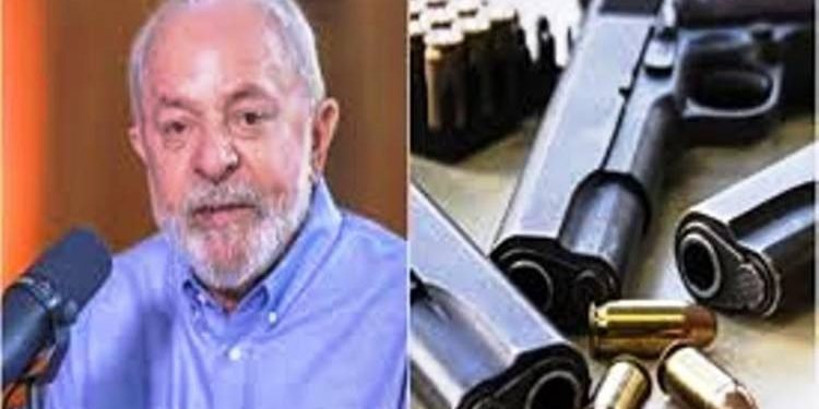Lula assina decreto que aumenta imposto de armas de fogo e munições para até 55%