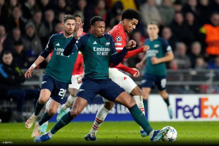 Arsenal hoje tem desfalques contra o PSV; veja quem está fora